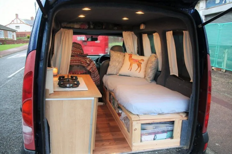 Кровать в микроавтобус